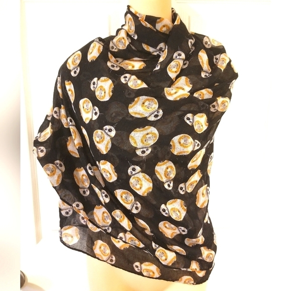 Source Unknown Accessories - Starwars The Force Awakens BB8 Fashion Scarf